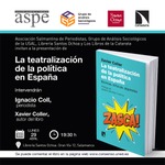 Salamanca: presentación de 'La teatralización de la política en España'